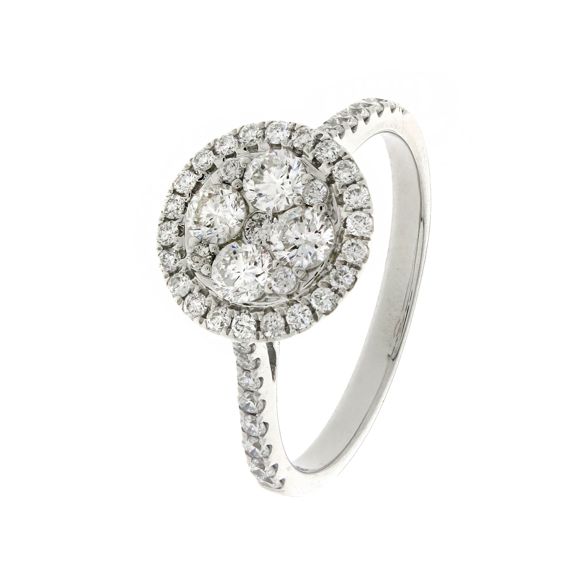 Diamond Cluster and Halo Ring | Diamant