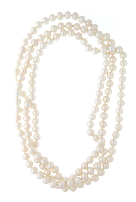 Freshwater Pearl Rope Necklace